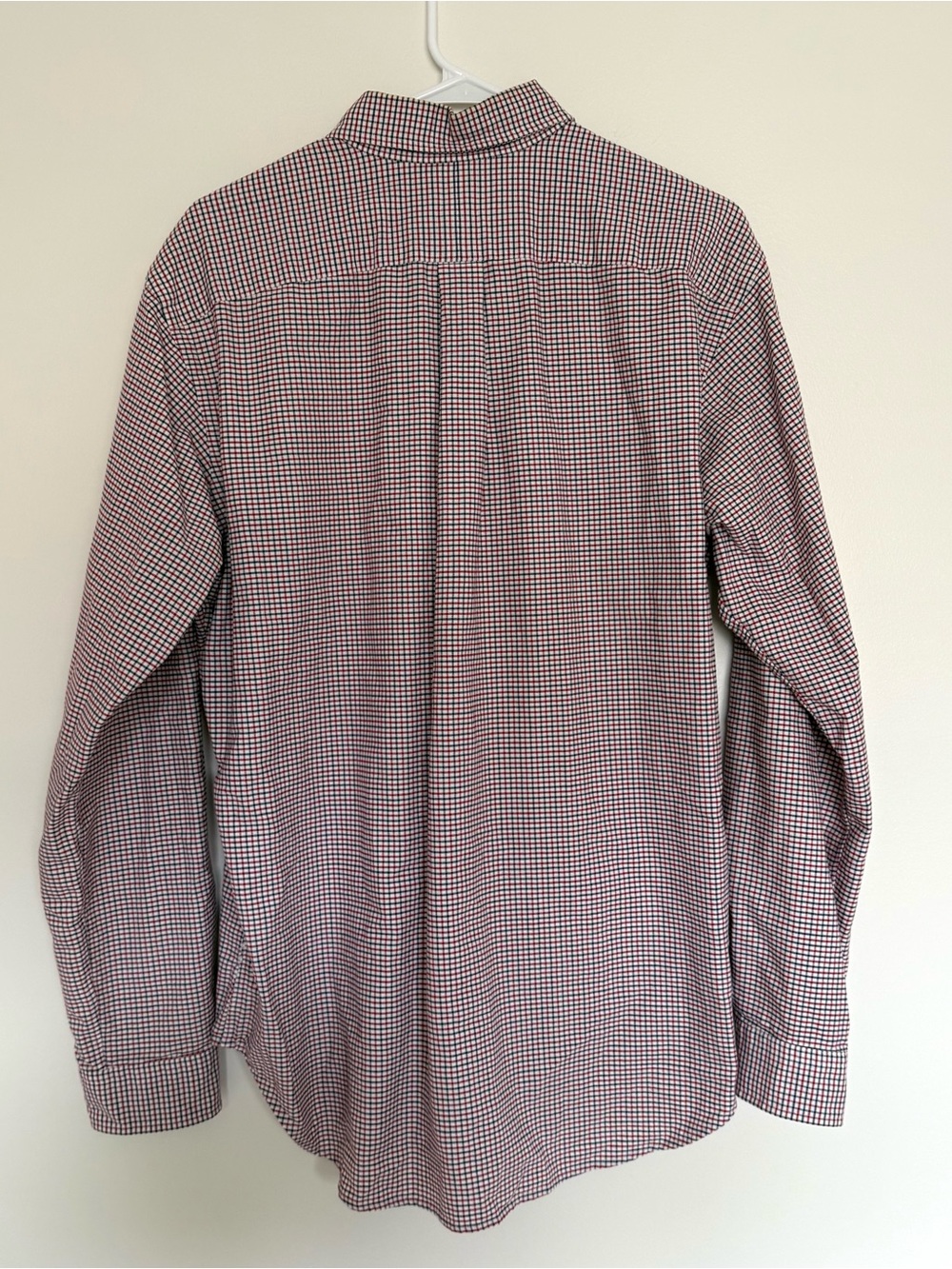 Ralph Lauren Classic Fit Red White Blue Check Button-Down Shirt - Picture 6 of 7